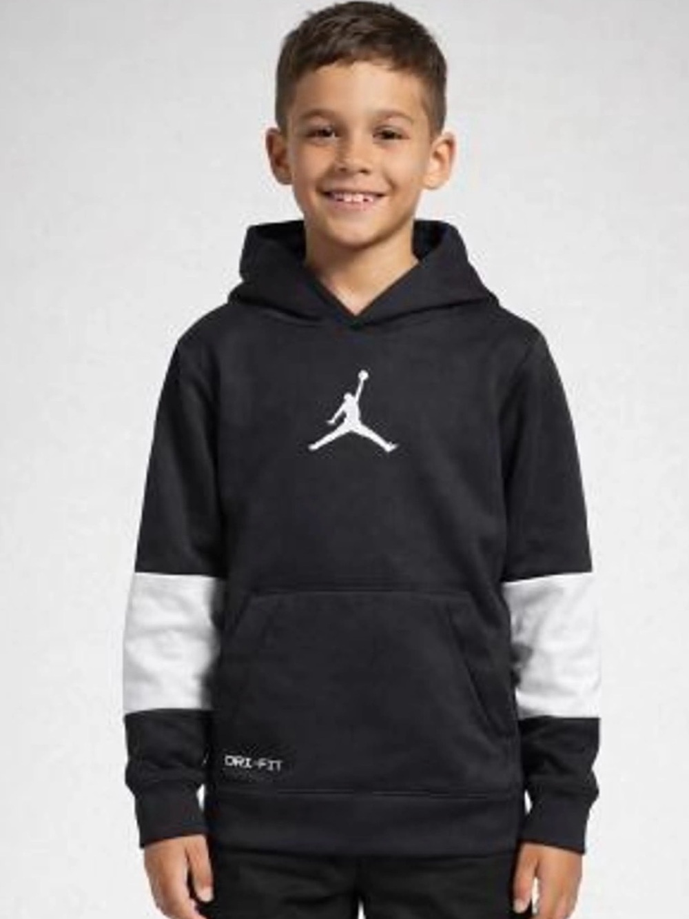 Jordan Dri-FIT Colorblock Pullover Hoodie Youth Boys XL